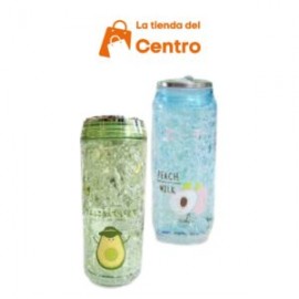 Vaso de agua de refrigeración de doble capa, vaso estético de verano