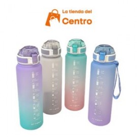 Gradiente Botella de agua motivacional