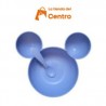 Set Mickey Mouse de plato, cuchara y tenedor, fibra de bambu