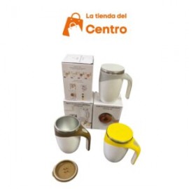 Taza auto agitable, taza magnética automática con aislamiento de acero inoxidable