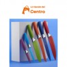 Juego de 6 cuchillos Chef Essential con fundas a juego, Multicolor